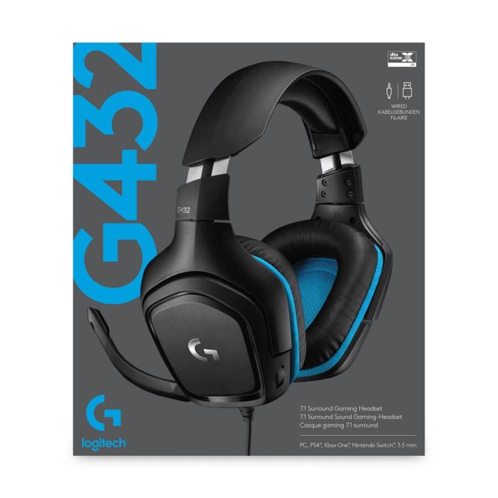 Logitech G - 981-000770 auricular y casco Auriculares Alámbrico Diadema Juego Negro, Azul