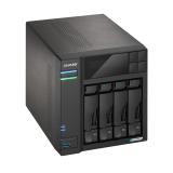 Asustor - LOCKERSTOR 4 Gen2 (AS6704T) NAS Escritorio Intel® Celeron® N N5105 4 GB DDR4 0 TB ADM Negro