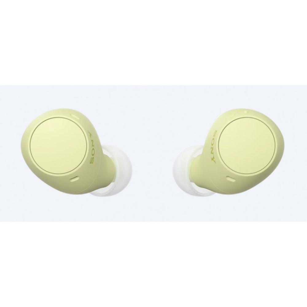 Sony - WF-C510 Auriculares True Wireless Stereo (TWS) Dentro de oído Llamadas/Música/Deporte/Uso diario Bluetooth Amarillo
