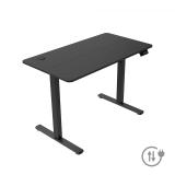 Mars Gaming - MGD-ERGOPRO, Mesa Ajuste Altura Eléctrico 73-118cm, Superficie Ergonómica Fibra Carbono, Estructura - MGD-ERGOPRO