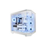Mars Gaming - MC-3TCORE, Caja Gaming Custom ATX, Triple Ventana Cristal Templado Extraíble, Cámara Dual, Semitorre C - MC3TCOREW