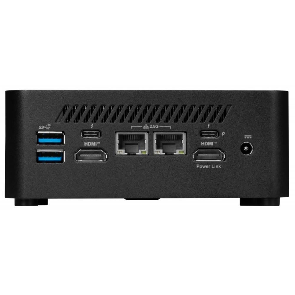 MSI - Cubi NUC 13MQG-065BEU 0.84L sized PC Negro i7-1365U Intel® SoC