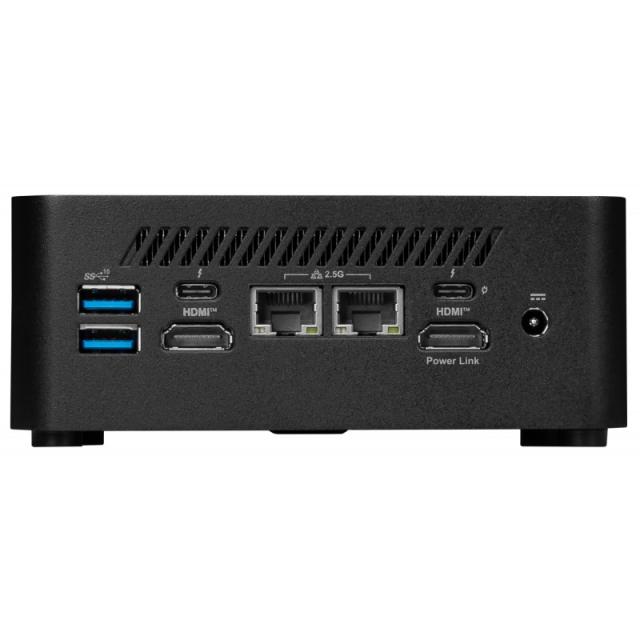 MSI - Cubi NUC 13MQG-066BEU 0.84L sized PC Negro i5-1345U Intel® SoC