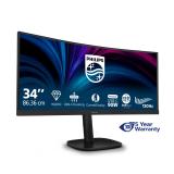 Philips - 3000 series 34B2U3600C/00 pantalla para PC 86,4 cm (34") 3440 x 1440 Pixeles Wide Quad HD LCD Negro