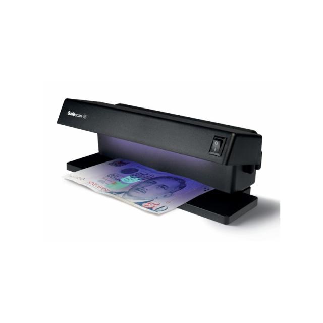 Safescan - 45 detector de billetes falsos Negro