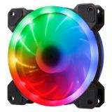 Hiditec - N5-ARGB Carcasa del ordenador Ventilador 12 cm Negro