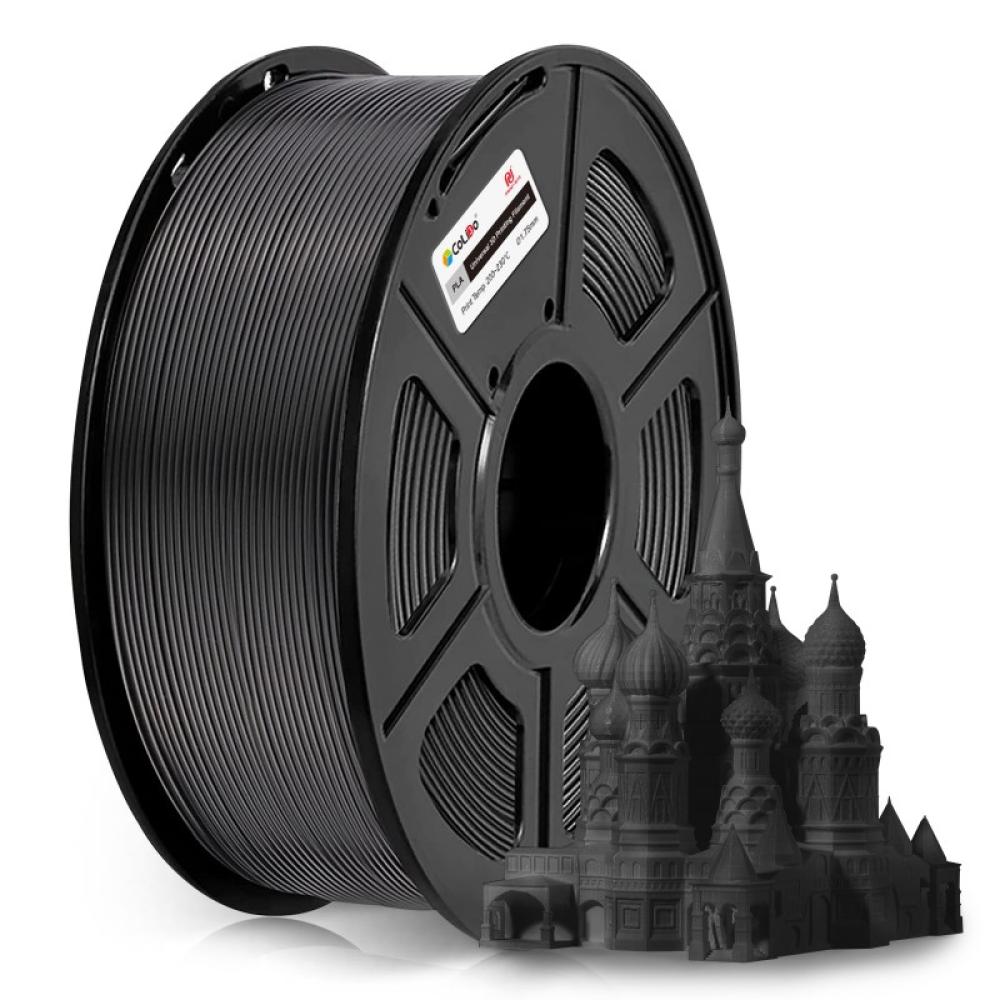 CoLiDo - COL3D-LCD164B material de impresión 3d Ácido poliláctico (PLA) Negro 1 kg