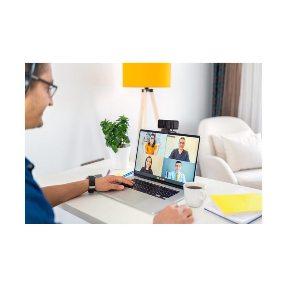 Kensington - Webcam de ángulo amplio y enfoque fijo de 1080p W1050