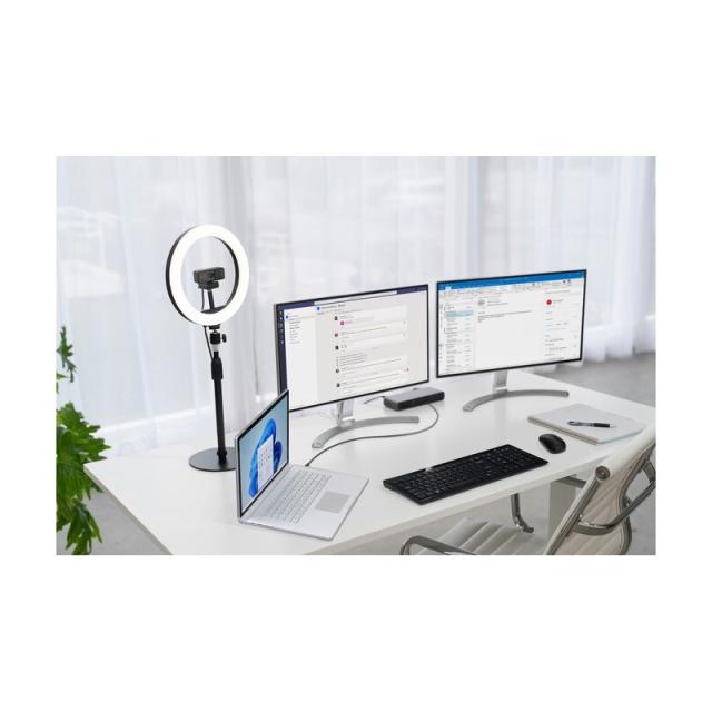 Kensington - Webcam de ángulo amplio y enfoque fijo de 1080p W1050