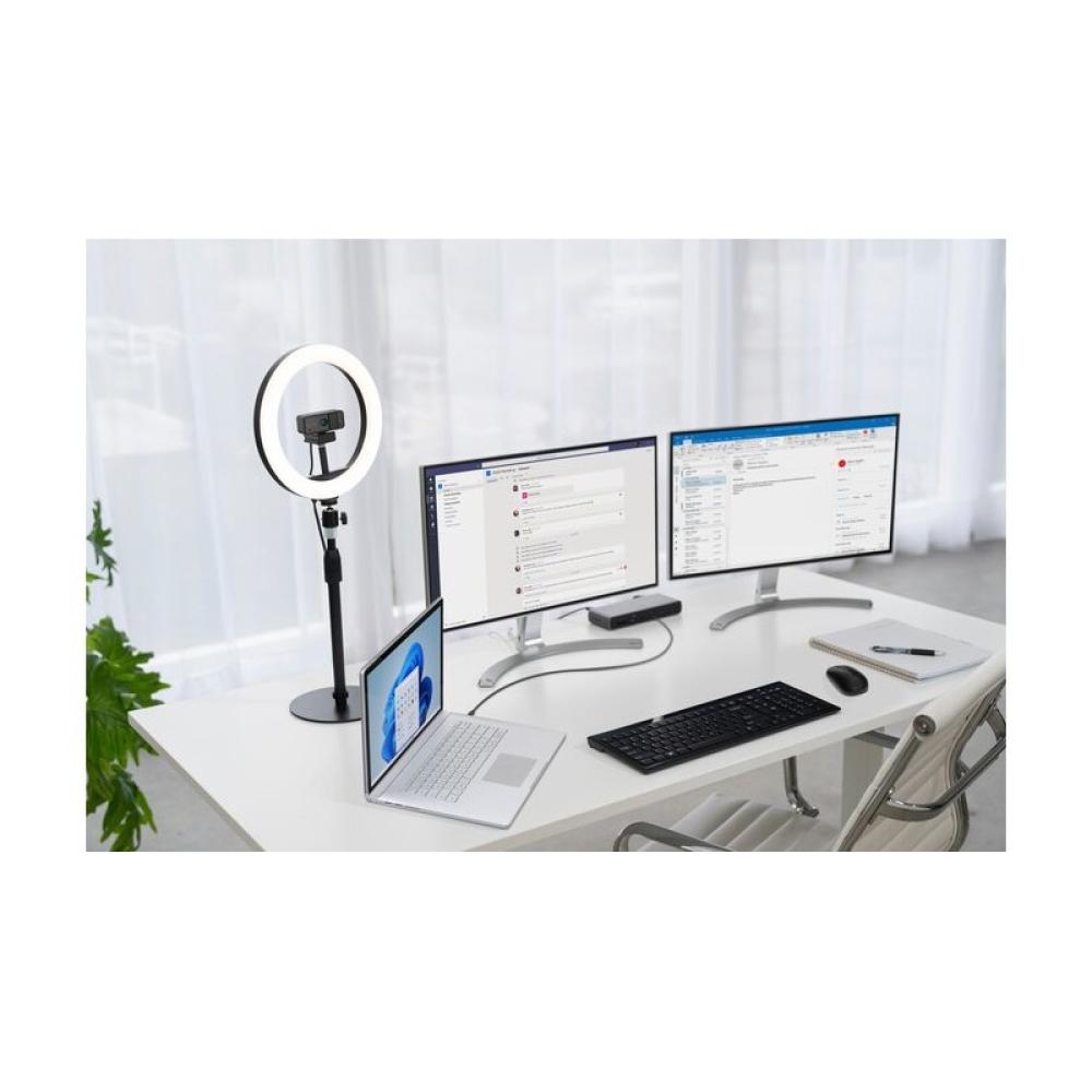 Kensington - Webcam de ángulo amplio y enfoque fijo de 1080p W1050