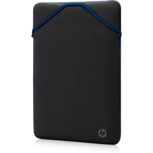 HP - Funda protectora reversible para portátil de 15,6 pulgadas azul