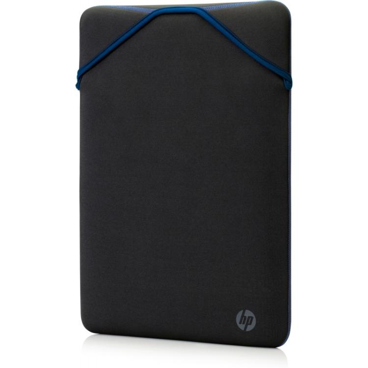 HP - Funda protectora reversible para portátil de 15,6 pulgadas azul