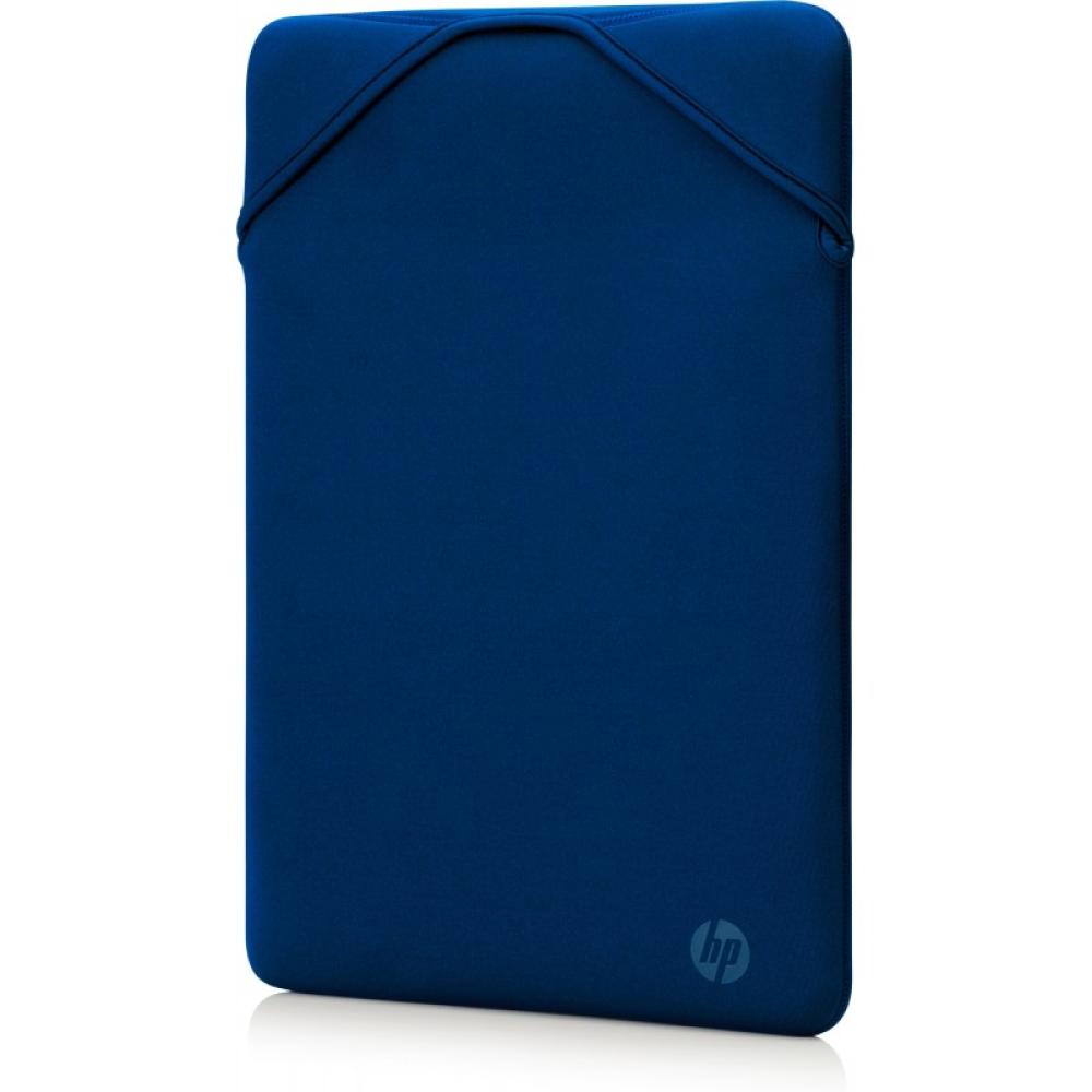 HP - Funda protectora reversible para portátil de 15,6 pulgadas azul