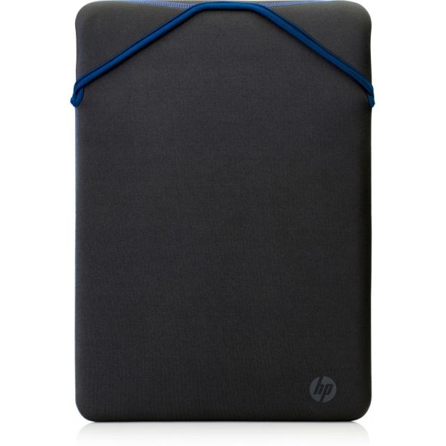 HP - Funda protectora reversible para portátil de 15,6 pulgadas azul