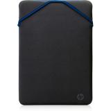 HP - Funda protectora reversible para portátil de 15,6 pulgadas azul