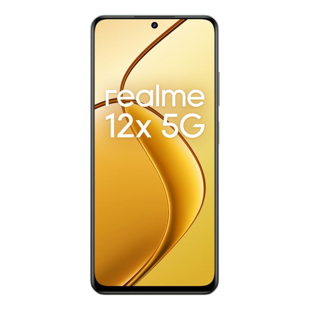 realme - 12 12x 5G 16,9 cm (6.67") SIM doble Android 14 USB Tipo C 6 GB 128 GB 5000 mAh Negro
