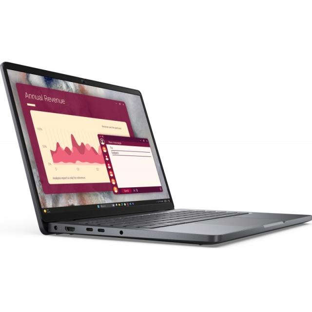 DELL - Pro 14 PC14250 Intel Core Ultra 7 255U Portátil 35,6 cm (14") Full HD+ 16 GB DDR5-SDRAM 512 GB SSD Wi-Fi 6E (802.11ax) Wi