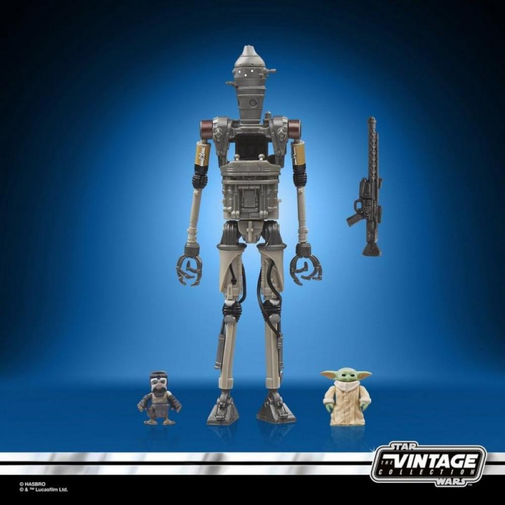 Hasbro - Star Wars The Vintage Collection IG-12, Grogu & Anzellan