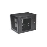 StarTech.com - Armario Rack de Pared para Servidores 12U 19" 4 Columnas y Estante 1U - Rack de Servidores de Monta - RK1232WALHM