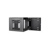 StarTech.com - Armario Rack de Pared para Servidores 12U 19" 4 Columnas y Estante 1U - Rack de Servidores de Monta - RK1232WALHM