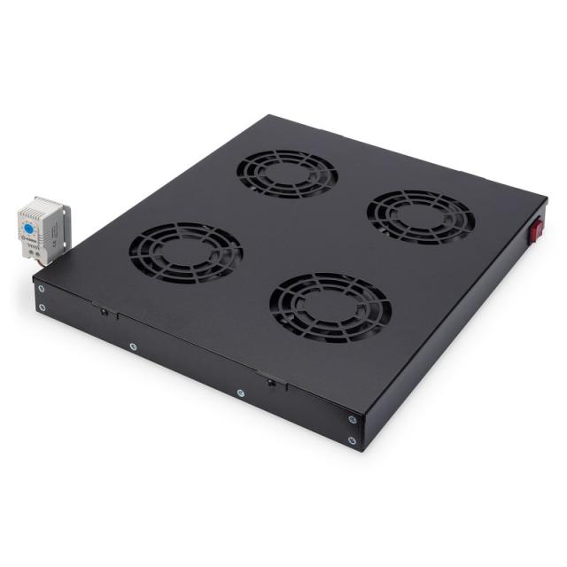 Digitus - Unidad de ventilador para instalación variable de 483 mm (19")