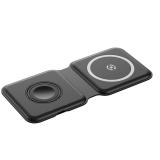 Celly - MAGFOLD2IN1 Smartphone, Reloj inteligente Negro USB Cargador inalámbrico Interior