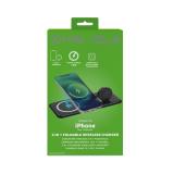 Celly - MAGFOLD2IN1 Smartphone, Reloj inteligente Negro USB Cargador inalámbrico Interior