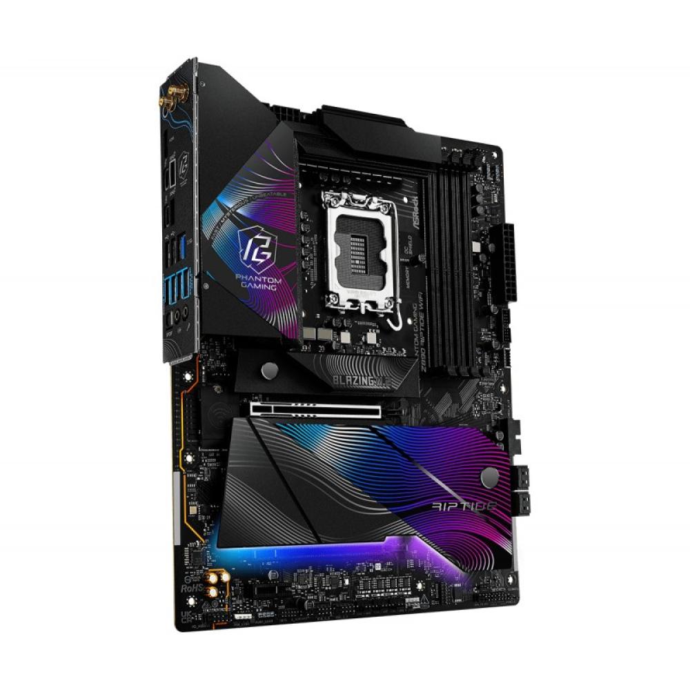 Asrock - Z890 Riptide WiFi Intel Z890 LGA 1851 (Socket V1) ATX