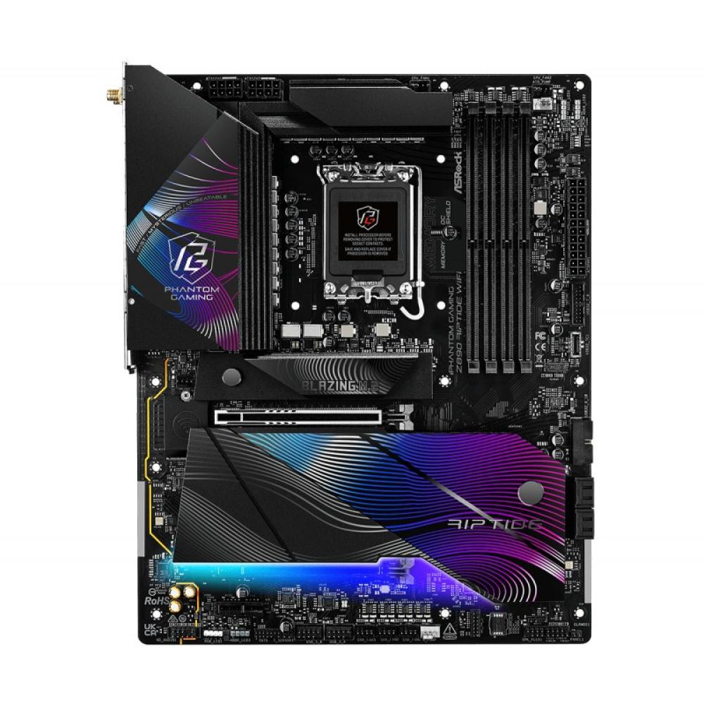 Asrock - Z890 Riptide WiFi Intel Z890 LGA 1851 (Socket V1) ATX