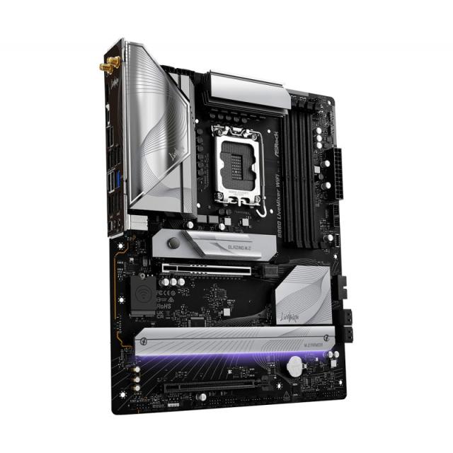 Asrock - B860 LiveMixer WiFi Intel B860 LGA 1851 (Socket V1) ATX
