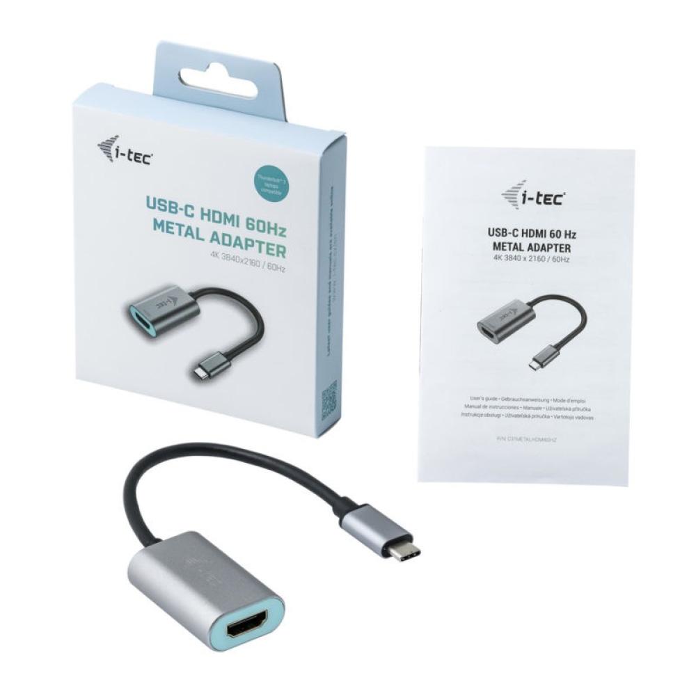 i-tec - Metal USB-C HDMI Adapter 4K/60Hz