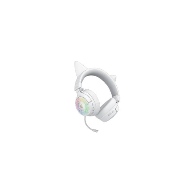 Razer - Kraken Kitty V3 Pro - White Auriculares Inalámbrico y alámbrico Diadema Juego USB tipo A Bluetooth Blanco