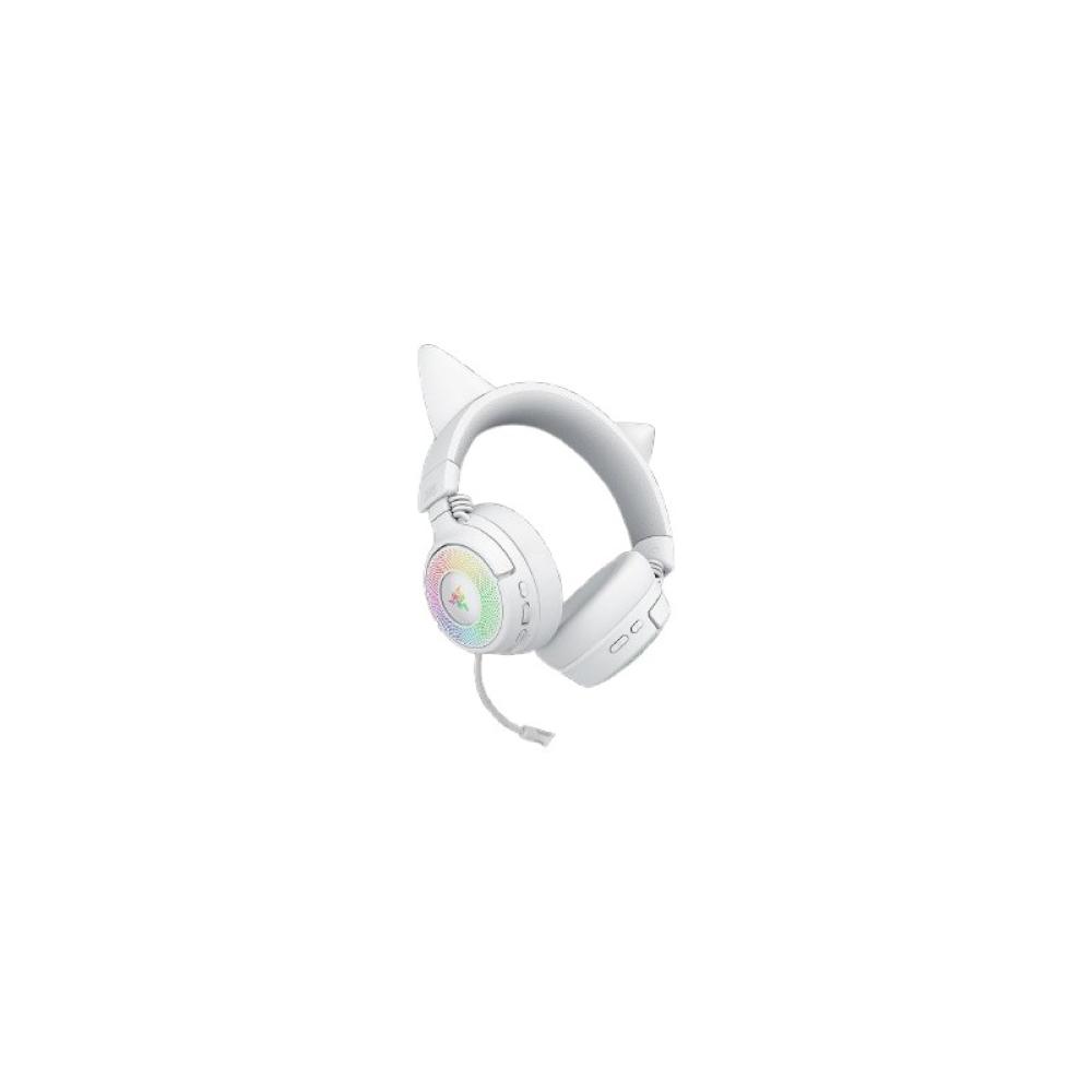 Razer - Kraken Kitty V3 Pro - White Auriculares Inalámbrico y alámbrico Diadema Juego USB tipo A Bluetooth Blanco