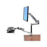 Ergotron - LX Series LX HD Sit-Stand 116,8 cm (46") Escritorio Aluminio