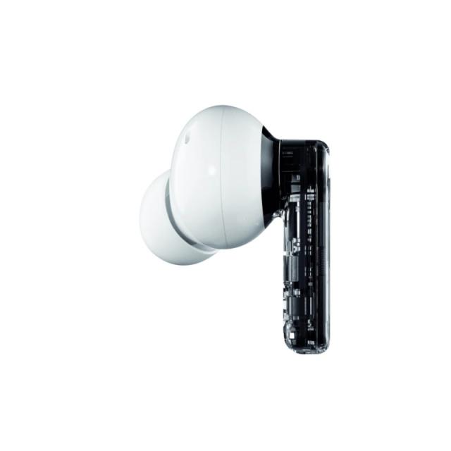 Nothing - Ear Auriculares True Wireless Stereo (TWS) Dentro de oído Llamadas/Música USB Tipo C Bluetooth Transparente, Blanco