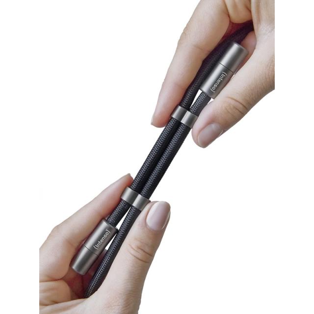 Intenso - 7991000 cable USB 1,65 m USB C Negro
