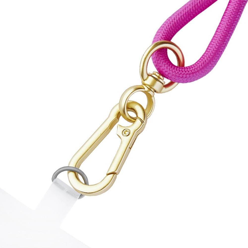 Intenso - Handykette als Lade- + Datenkabel USB-C bis 1,65m neon pink cable USB USB C Rosa