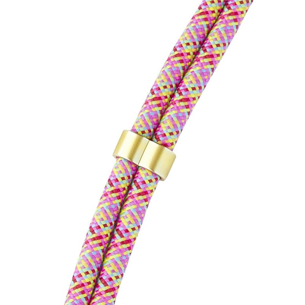 Intenso - Handykette als Lade- + Datenkabel USB-C bis 1,65m neon mix cable USB USB C Multicolor