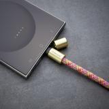 Intenso - Handykette als Lade- + Datenkabel USB-C bis 1,65m neon mix cable USB USB C Multicolor