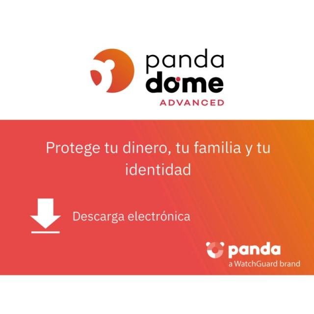 PINBOX - Panda Dome Advanced 2 Licencias 1 Año Licencia Digital