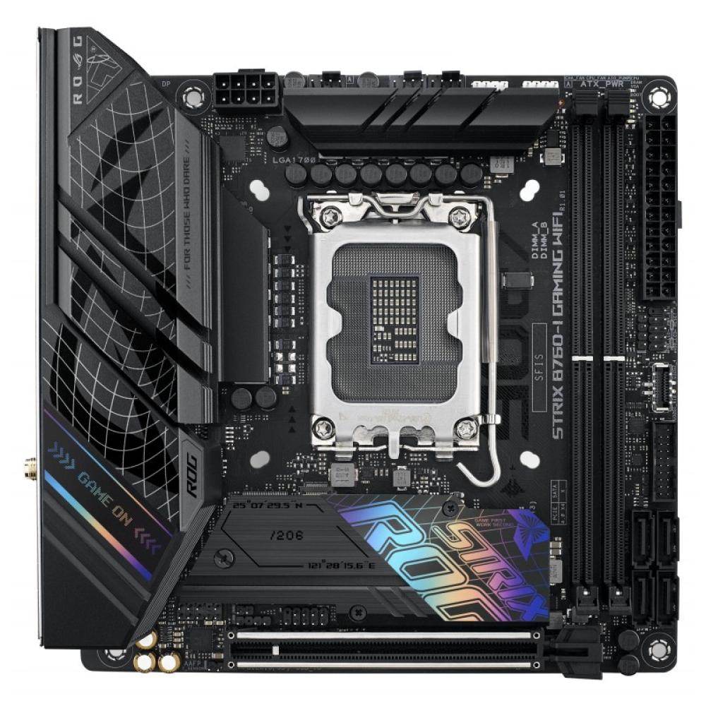 ASUS - ROG STRIX B760-I GAMING WIFI Intel B760 LGA 1700 mini ITX