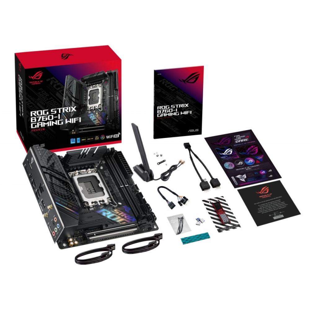 ASUS - ROG STRIX B760-I GAMING WIFI Intel B760 LGA 1700 mini ITX