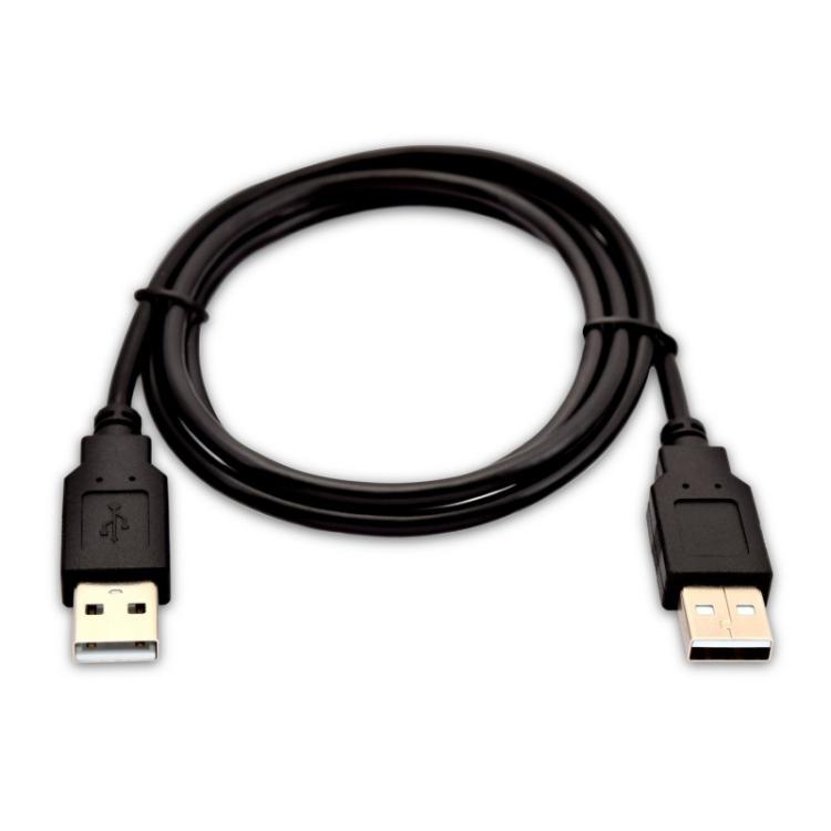 V7 - USB-A (macho) a USB-A (macho) de 1 m - Color negro