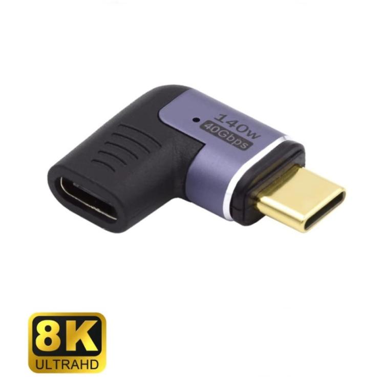 Ewent - EC1048 cambiador de género para cable USB-C Negro, Púrpura