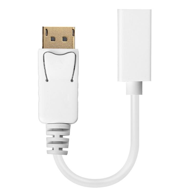 Lindy - 41060 adaptador de cable de vídeo 0,15 m DisplayPort Mini DisplayPort Blanco