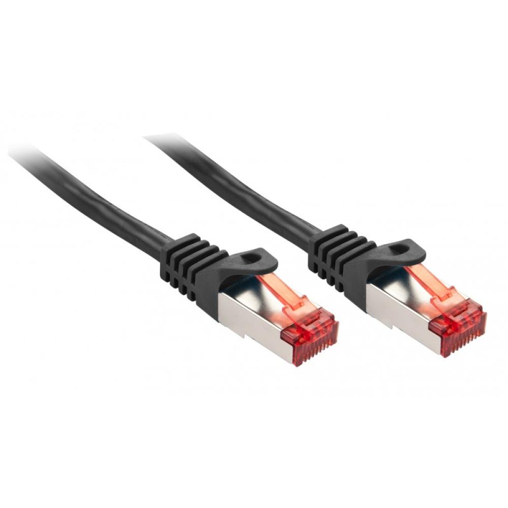 Lindy - 47376 cable de red Negro 5 m Cat6 S/FTP (S-STP)