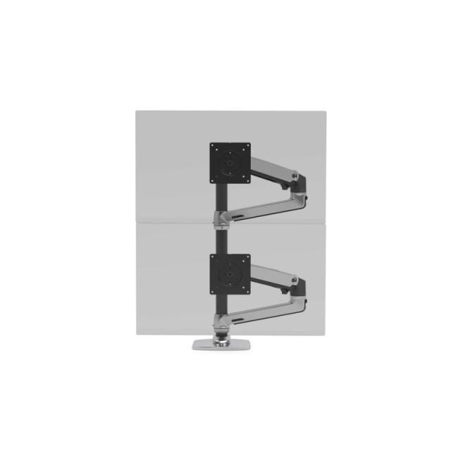 Ergotron - LX Series LX Dual Stacking Arm Tall Pole 101,6 cm (40") Escritorio Aluminio