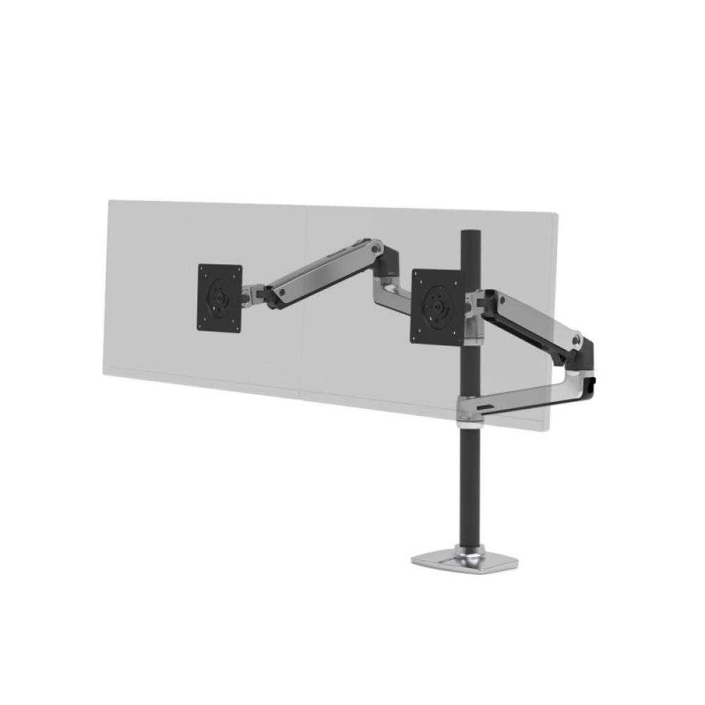 Ergotron - LX Series LX Dual Stacking Arm Tall Pole 101,6 cm (40") Escritorio Aluminio