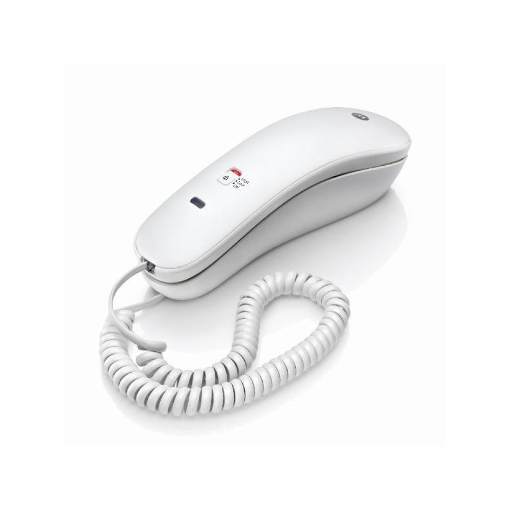 Motorola - CT50 Teléfono analógico Blanco
