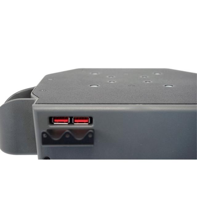 Gamber-Johnson - SLIM Soporte activo para teléfono móvil Tablet/UMPC Gris - 7160-1506-00